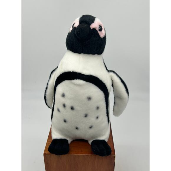 Destination Nation Life like Penguin Black white with spots plush stuffed animal - Picture 1 of 3